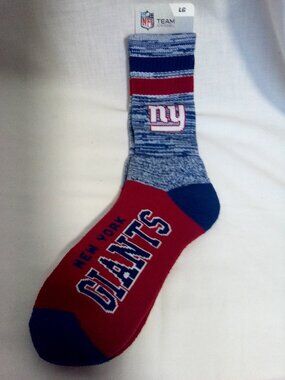 NFL New York Giants socks Large NWT